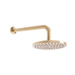 Bloom Shower Rose & Arm Brushed Brass Bloom Shower Rose & Arm Brushed Brass